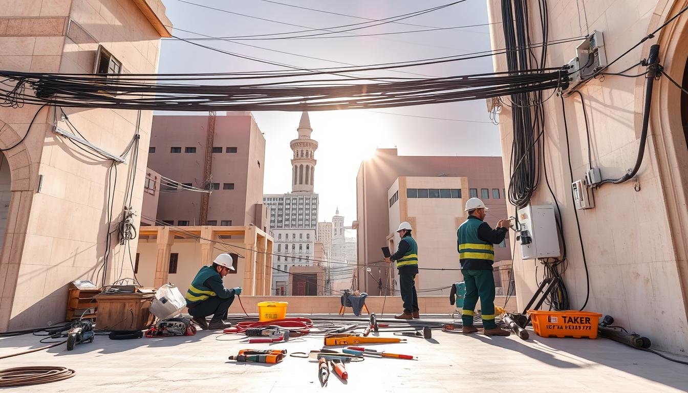 تاسيس كهرباء المنازل